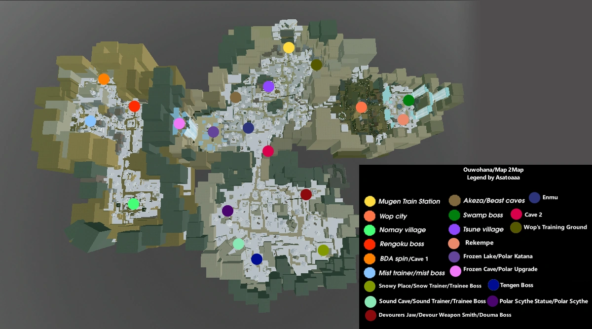 Map, Project Slayers Wiki