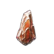 The Salt Crystal taken from the Goddess' Statue