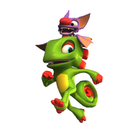 Yooka and Laylee Running