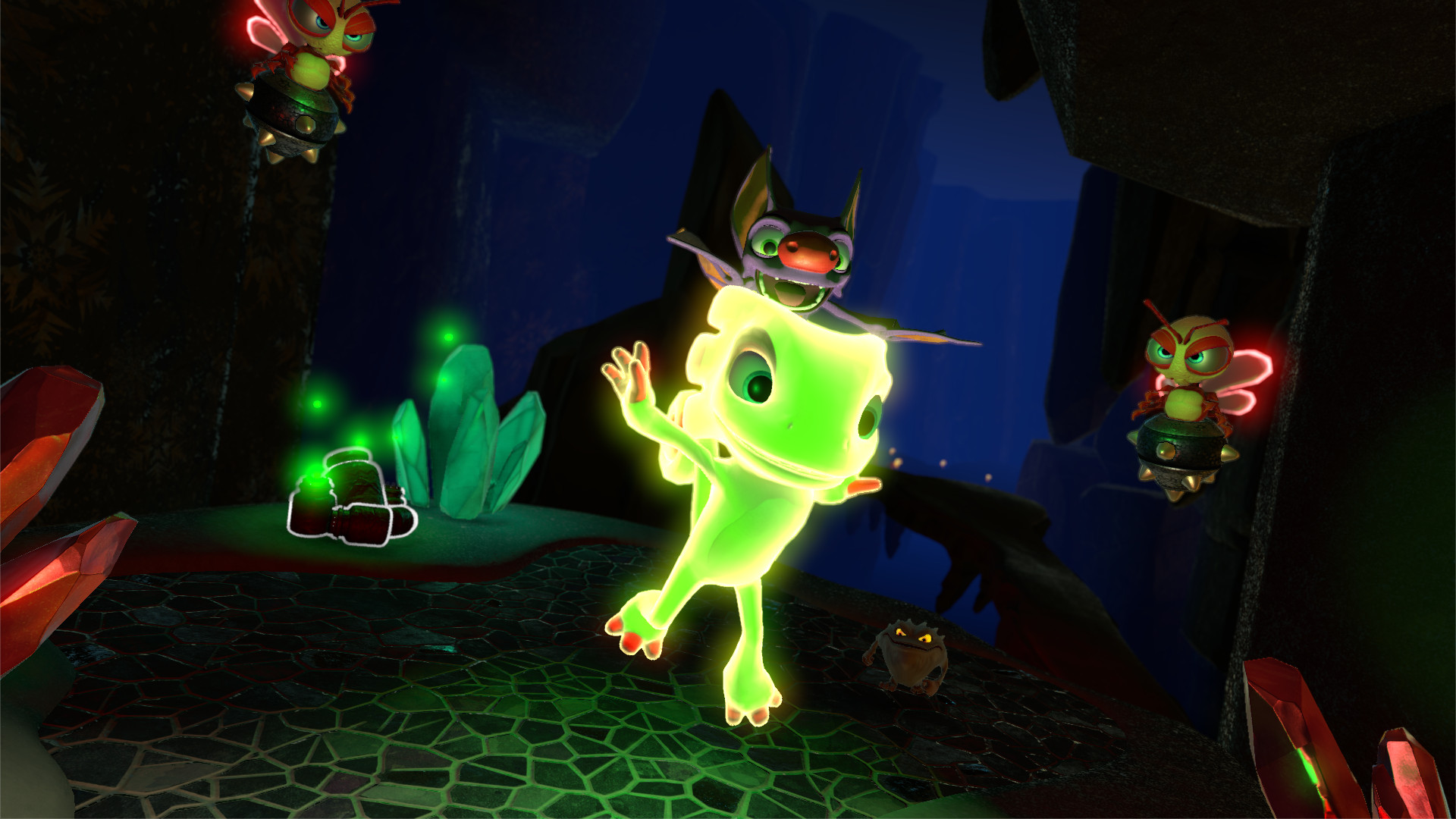 Gloomy Gem Grotto Yooka Laylee Wiki Fandom