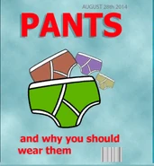 Yooka's magazine, "Pants, and why you should wear them"