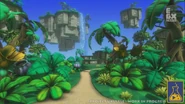 Screenshot of early designs of Tribalstack Tropics during EGX Rezzed 2015