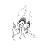 Very old concept art of Laylee.