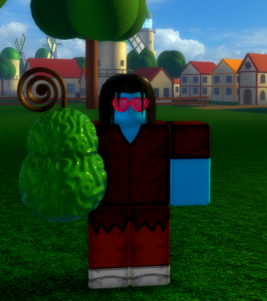 NOOB LEVEL 1 COM *DOOR FRUIT* ( Doa Doa no Mi ) NO BLOX FRUITS