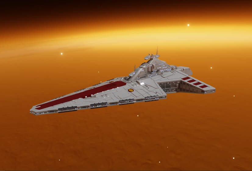 Chancellor Class Star Destroyer Project Stardust Roblox Wiki Fandom - arc 170 roblox