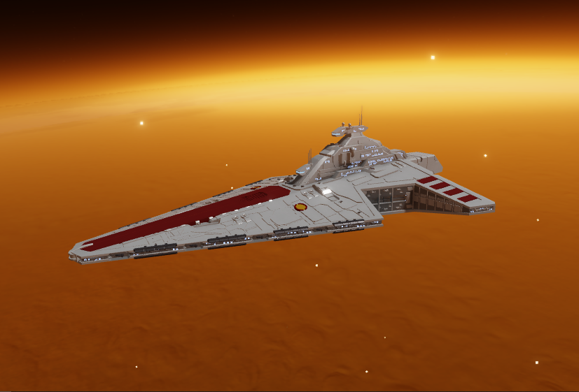 Arquitens Class Light Cruiser Project Stardust Roblox Wiki Fandom - venator mk ii roblox