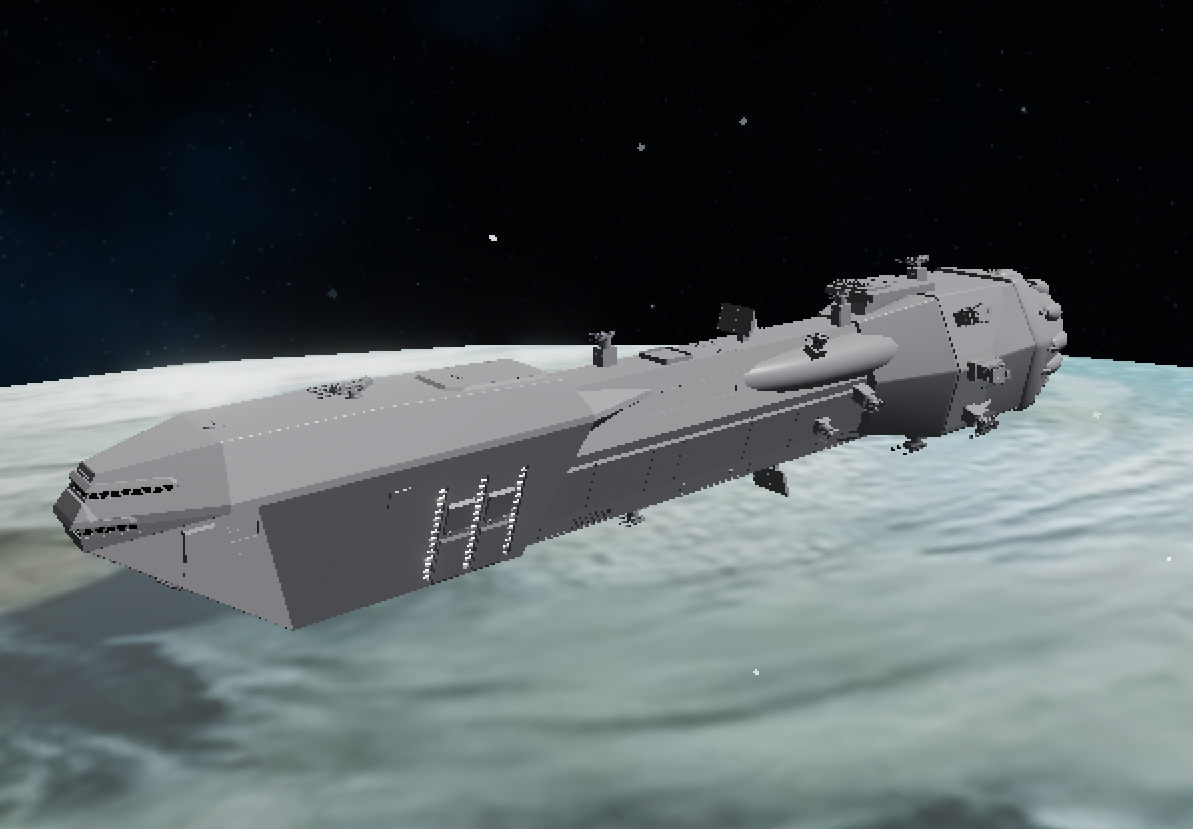 Arquitens Class Light Cruiser Project Stardust Roblox Wiki Fandom - vengeance class tri deck carrier project stardust roblox wiki fandom