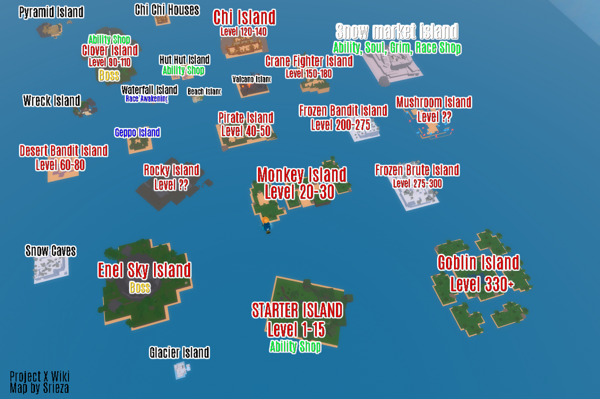 Maps, Project X RBLX Wiki
