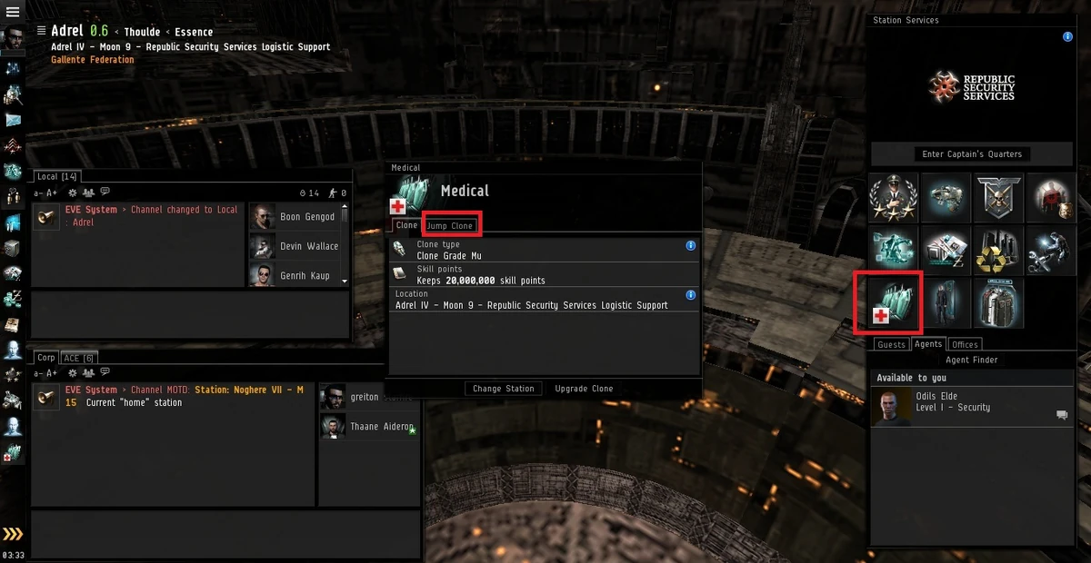 Jump Clones Projectaces Wiki Fandom