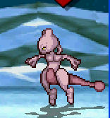 Mewtwo stunned after using the Final Smash.