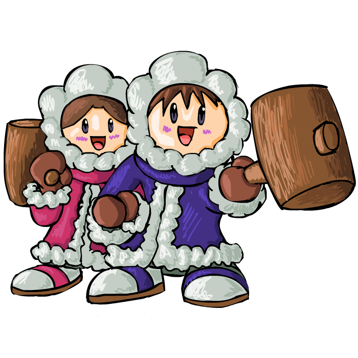 super smash bros melee ice climbers