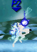 The electrified orb of energy can also be used to hit enemies.