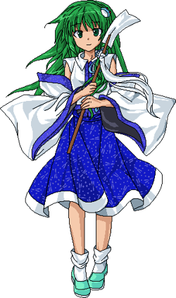 sanae Touhou Project Sanae Kochiya Noodle Stopper Figure