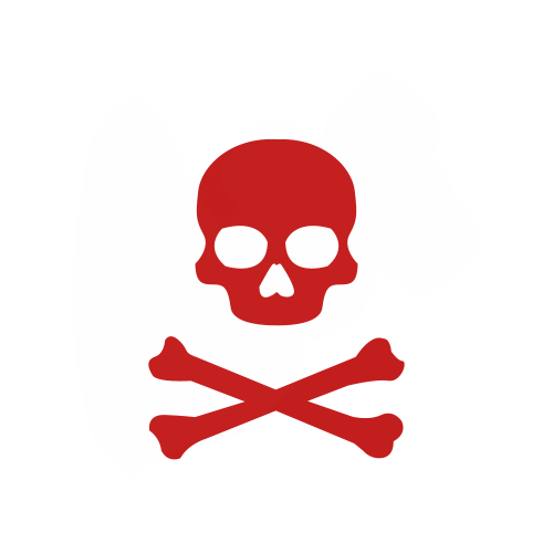 skull and crossbones poison gas