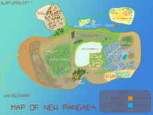 Map of New Pangaea V1