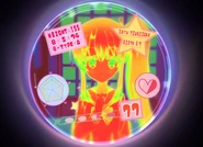 Mizuha viewing Sayu through the IPP glasses.