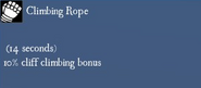 Durable Climbing Rope Effect