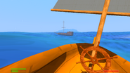 The Old Pirate Ship seen from afar. (Salt Version 1.4.1)