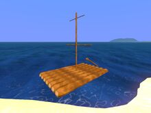 Overworld Sailing Raft