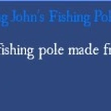 long fishing pole