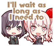 I'll be waiting forever