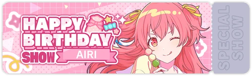 HAPPY BIRTHDAY Live - Airi (2024) EN Banner