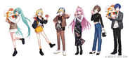 Phoenix Wonderland SHOP promotional artwork by Nitaka