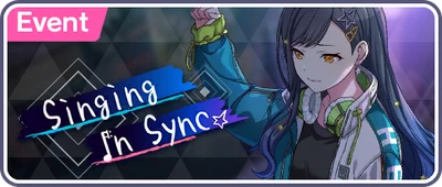 Cantando em Sicronia Banner EN