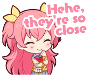 Hehe, they’re so close