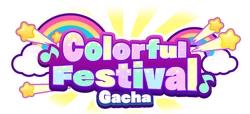 (June 2021) Colorful Festival Gacha EN Logo