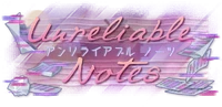 Unreliable Notes Logo