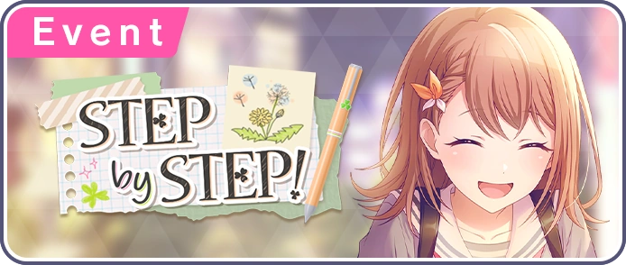 STEP by STEP! EN Event Banner