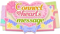 Connect hearts message Logo