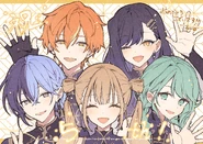 5th Anniversary Postcards by hanagata