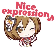 Nice expression♪