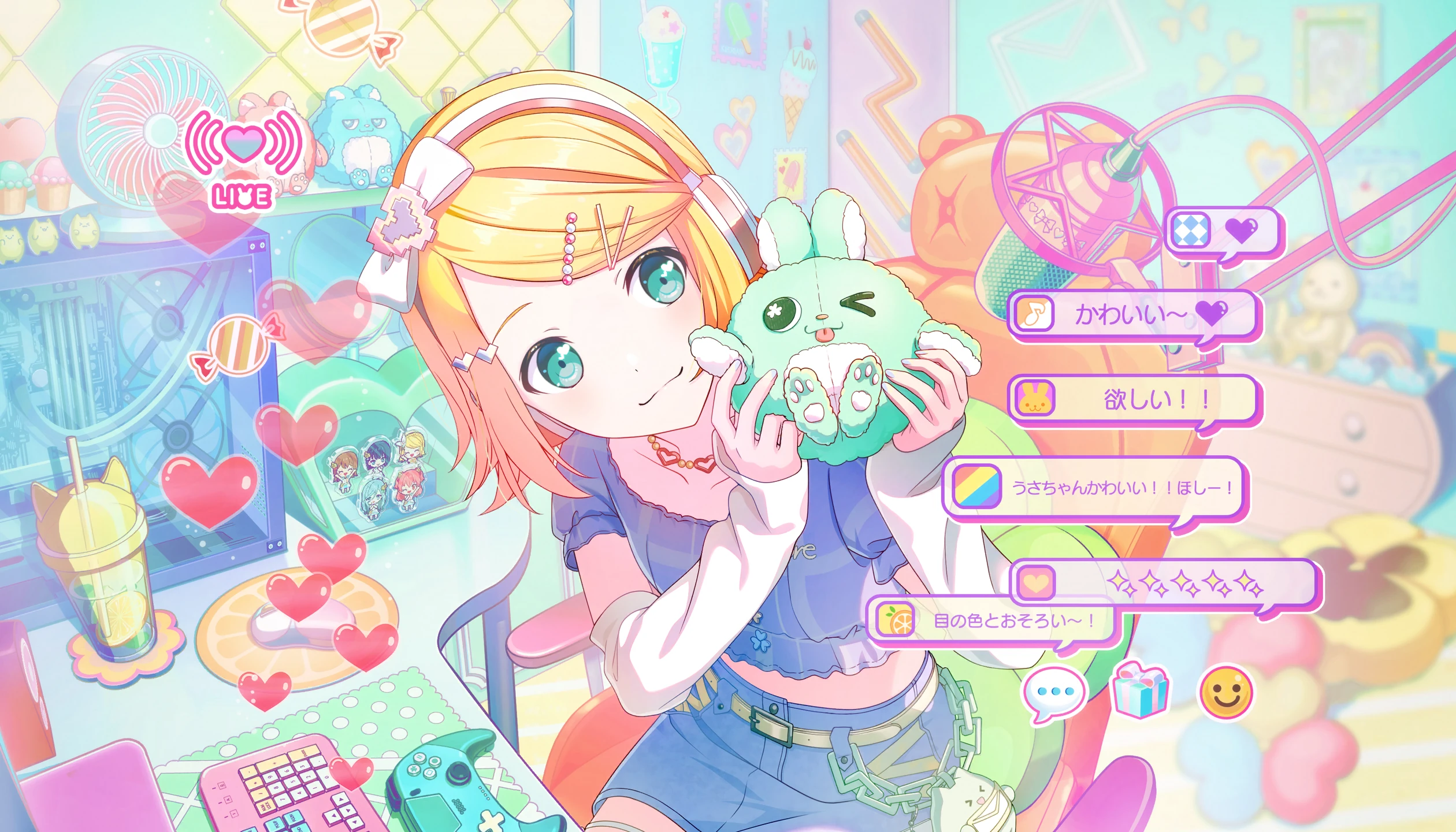 おまとめ✨美✨希少✨AAAAAピンクダンビュライト✨モリオンシトリンブレス✨ Vocaloid】右肩の蝶/ Butterfly on Your Right Shoulder【Luka