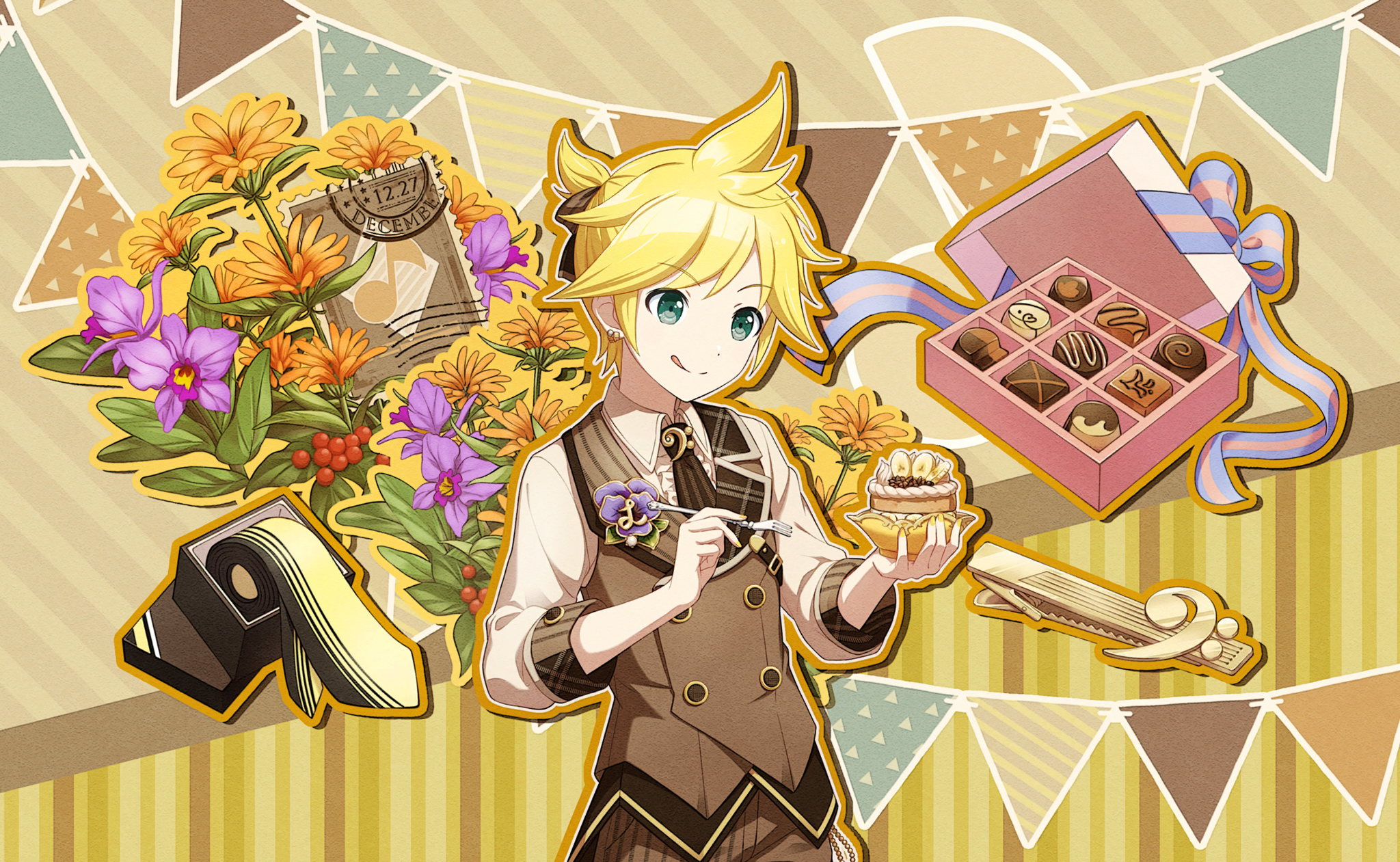 Happy Anniversary!! 2022 (Len)/Card Story | Project SEKAI