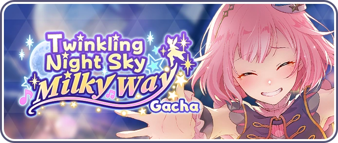 Twinkling Night Sky Milky Way Gacha EN Banner