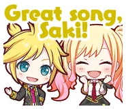 Great song, Saki!