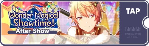Wonder Magical Showtime! EN After Live Banner