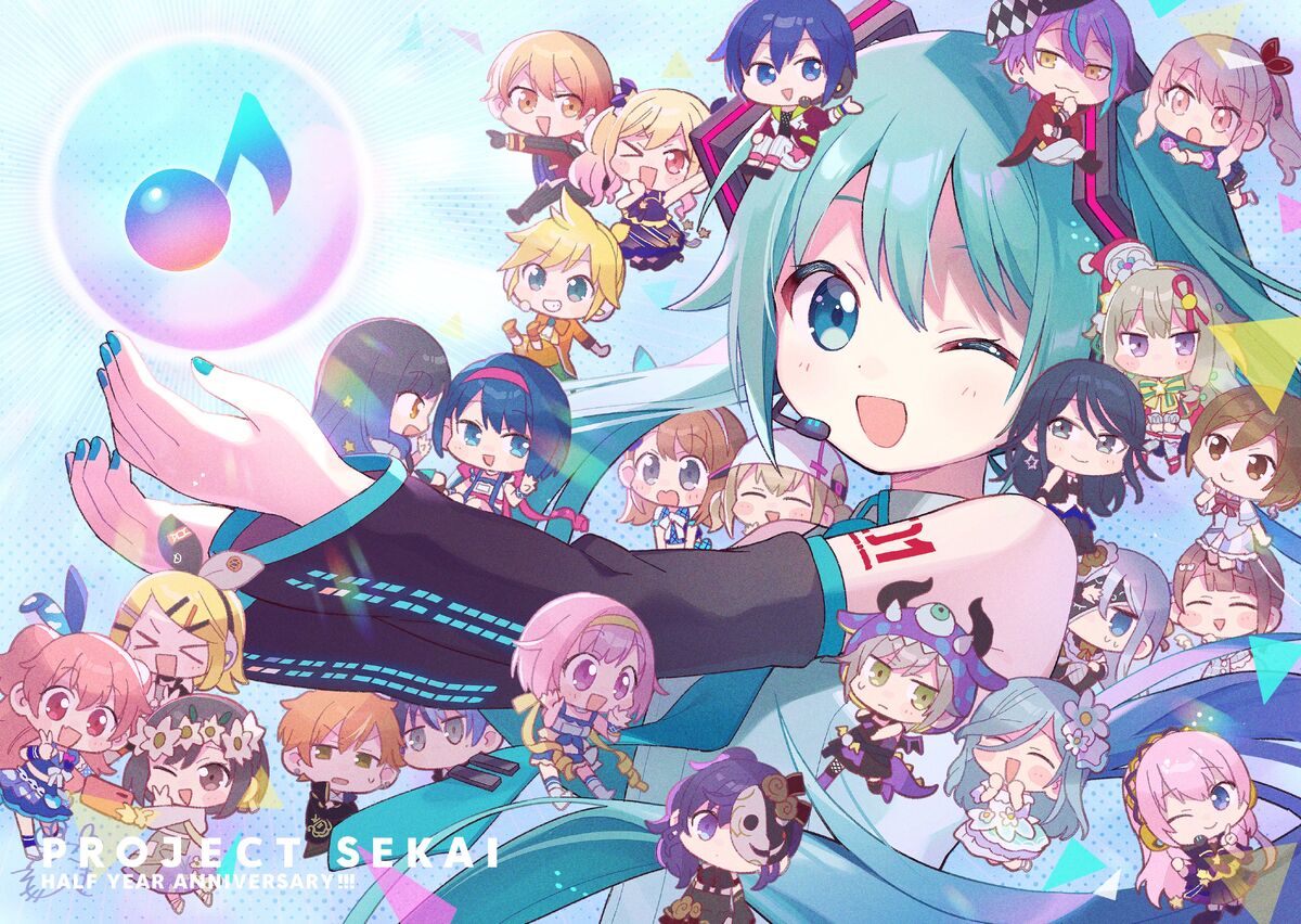 Hatsune Miku: Colorful Stage! Releases Anime Music Video for 3rd Anniversary