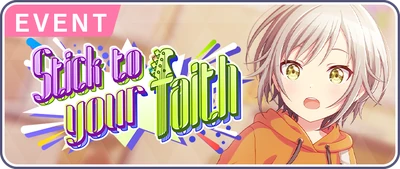 Mantenha sua fé! Banner EN