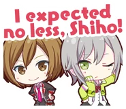 I expected no less, Shiho!
