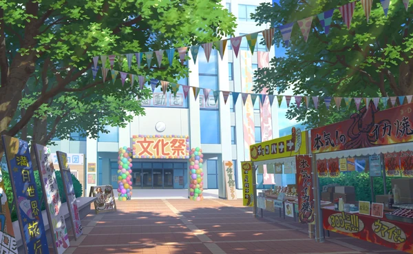 Background Kamiyama High Building (2025 Festival)