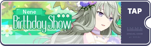 HAPPY BIRTHDAY Live - Nene (2022) EN Banner