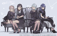 25-ji, Nightcord de. in the hairstyles of their VAs for Sekai Symphony 2022