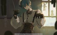ENsekai Halloween 2024 Costume Illustration by 1O8K