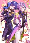 Nitaka's illustration for Project SEKAI Creators Festa 2023