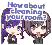 How about you clean your room?