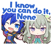 I know you can do it, Nene